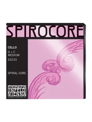 Cenově Výhodný Thomastik SPIROCORE Twinpack (G+C) cello S3233