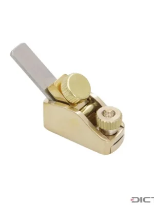 Dictum 702580 - Herdim Plane with Adjustable Mouth Opening, Flat Sole, Blade Width 7 mm Nejprodávanější