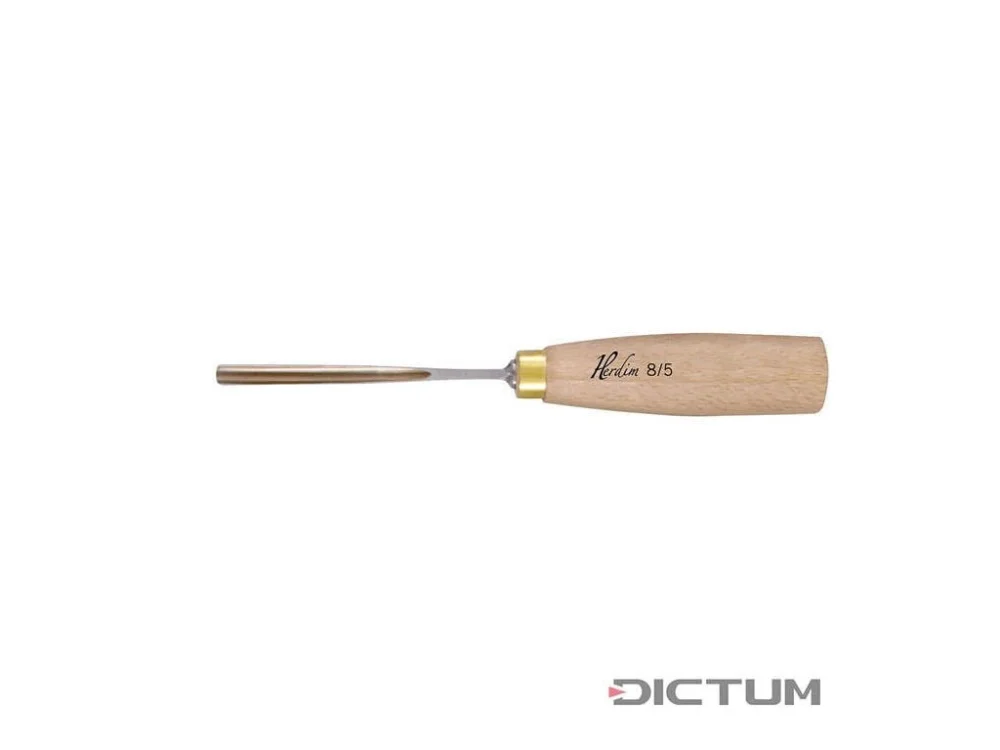 Dictum 715539 - Herdim Scroll Gouge, Sweep 8 / 5 mm Tovární Cena
