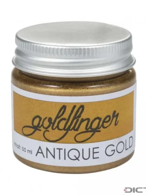 Rychlé Dodání Dictum 727609 - Goldfinger Metallic Paste, Antique Gold