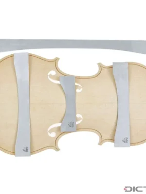 Nejprodávanější Dictum 739448 - Herdim Arching Templates, 4-Piece Set, Top, Viola 16, Guadagnini 1798