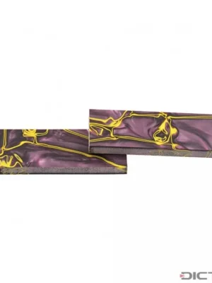 Nejlepší Cena Dictum 831792 - Acrylic Handle Scales, Violet/Yellow