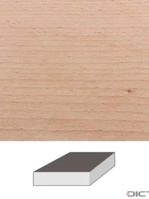 Dictum 831979 - Steamed Red Beech, 150 x 150 x 60 mm Autentický