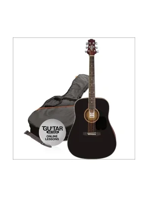 Nejlepší Cena AshtonD25 BK Pack 2014- kytara dreadnought