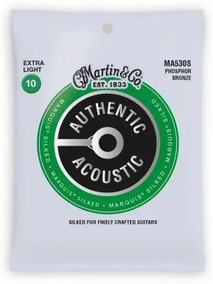 MARTIN Authentic Marquis 92/8 Phosphor Bronze Extra Light Levný
