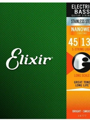 Elixir 14777 NanoWeb 5-string 45-130 Finální Výprodej