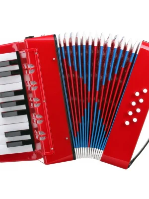 Proline dětský akordeon červený Autentický