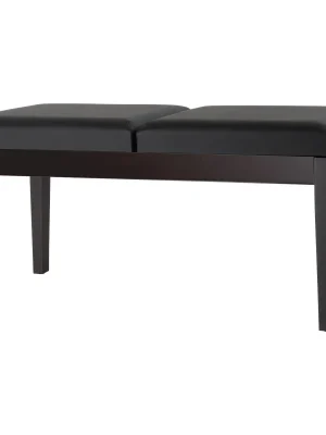 Poslední Šance Proline klavírní stolička dvojitá palisandr