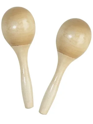 GOLDON - Maracas dřevěné - 14cm (33803) Tovární Cena