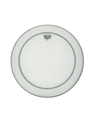 Remo Powerstroke 3 Bílá, zdrsněné na bas drum 23" P3-1123-C2 Horká Nabídka