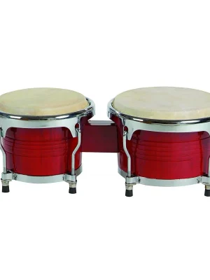 GOLDON - bonga profesionální 7” a 8,5” s taškou - barva červená (38060) Pouze Dnes