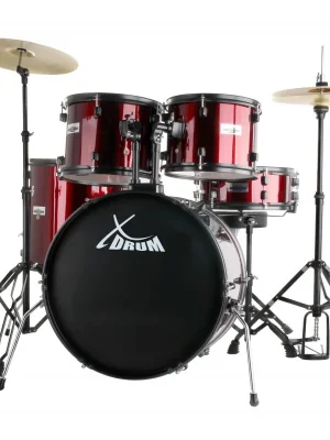 XDrum Rookie RED - kompletní bicí souprava Sezónní Sleva