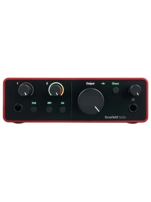Finální Výprodej Focusrite Scarlett Solo 4th Gen
