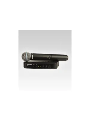 SHURE BLX24E/B58 - BW systém, BLX4E + ruční mikr. Beta58A Omezená Nabídka