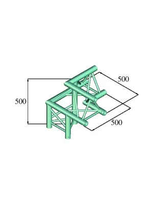 Aktuální Trilock S-PAL-32 3-koncový rohový díl, levý