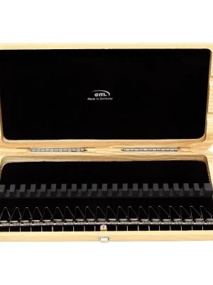 Gewa Pouzdro pro strojky Hoboj 20 rour Červenohnědě lakované Doprava Zdarma