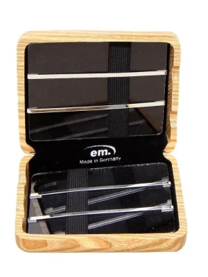 Expresní Doručení Gewa Pouzdro pro plátky Klarinet 6 plátků Červenohnědě lakované