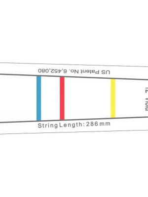Nejprodávanější Gewa Značení na hmatníku First Fret 460 mm pro 1/8 čelo