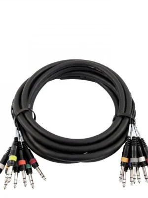 Snake kabel 8x Jack 6,3 - 8x Jack 6,3 stereo, 3 m Top Prodej