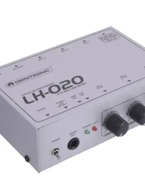Omnitronic LH-020, mini mixážní pult 3-kanálový Bezpečná Platba