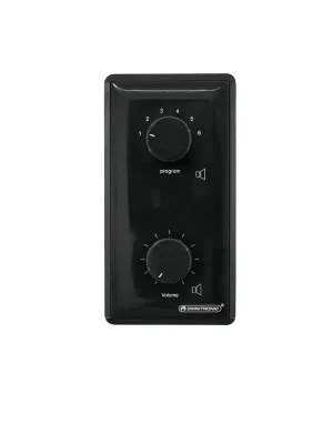 Must-Have Omnitronic PA ovladač hlasitosti/volič programů 45W mono, černý