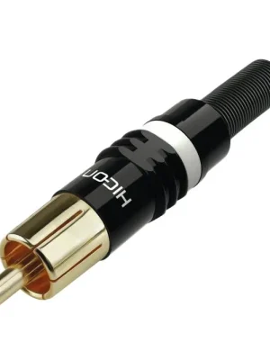 Hicon HI-CM03, RCA zástrčka, bílá Must-Have