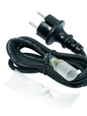 Eurolite rubberlight RL1 napájecí kabel s vidlicí, 230V Výprodej