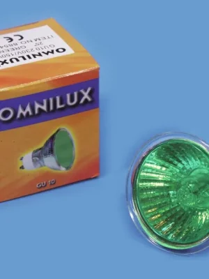 Omnilux 230V/50W GU-10 25, zelená Ihned K Objednání