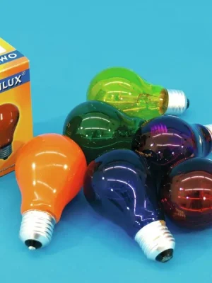 Pouze Dnes Omnilux A19 230V/40W E-27, oranžová