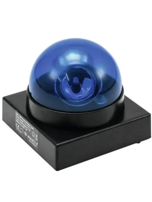 Super Cena Eurolite LED policejní maják "BUZZER", modrý