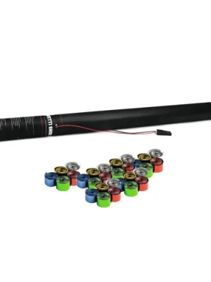 Vysoce Kvalitní Tcm Fx elektronické dělo na konfety-serpentýny 80cm, stříbrné konfety