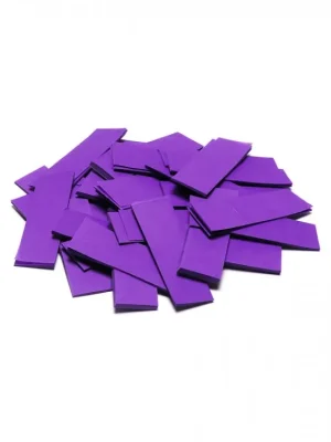 Akce Tcm Fx pomalu padající obdélníkové konfety 55x18mm, fialové, 1kg