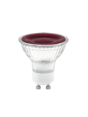 Omnilux GU-10 230V LED SMD 7W, červená Doprava Zdarma