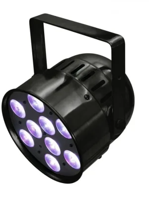 Pouze Dnes Eurolite LED PAR-56, 9x10W HCL, DMX, IR, černý