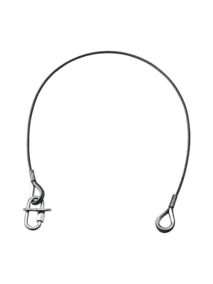 Lanko jistící UNV-15S, 4 mm x 1000 mm, černé, do 15 kg Nejprodávanější