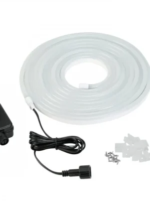 Eurolite LED Neon Flex 24V bílá WW 5m svítící páska Set Akční Cena