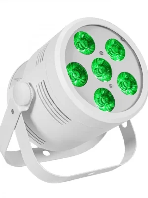 EUROLITE LED Silent PAR reflektor 6 QCL floor, bílý Sleva