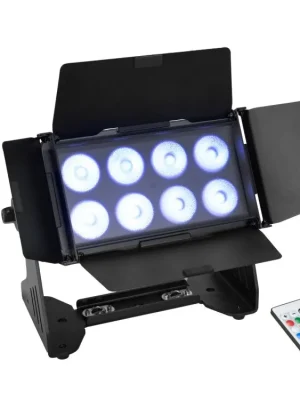 Eurolite IP 8x10W Multiflood RGBW Wash Autentický