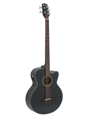 Dimavery AB-455, elektroakustická baskytara pětistrunná, černá Sleva