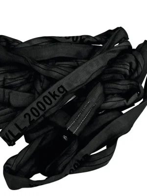 Pás vázací 0,5 m, nosnost 2000 kg, černý Top Prodej