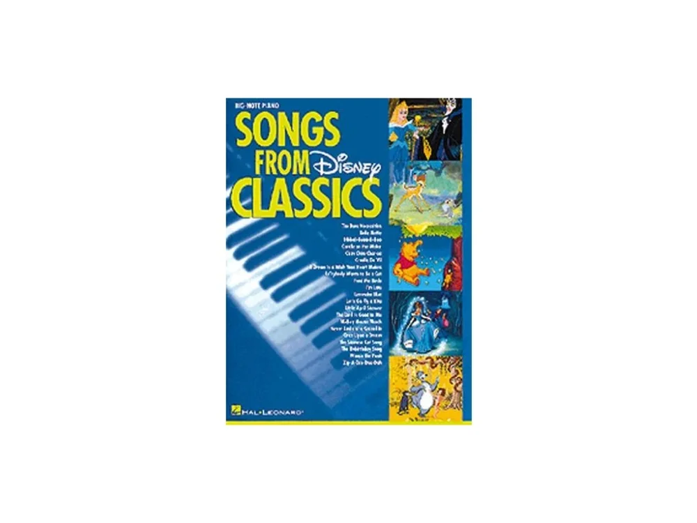 Aktuální Songs From Disney Classics (noty, klavír, zpěv, kytara)