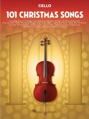 101 Christmas Songs for Cello / 101 vánočních písní pro violoncello Sezónní Sleva