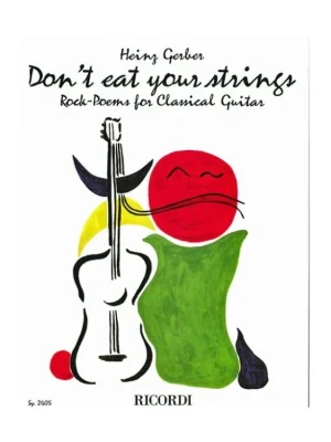 Noty pro kytaru Don't eat your strings Odeslání Ihned