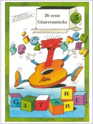 Noty pro kytaru 26 erste Gitarrenstücke Super Cena