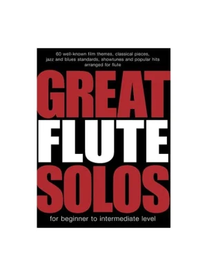 Noty pro flétny Great Flute Solos Rychlé Dodání