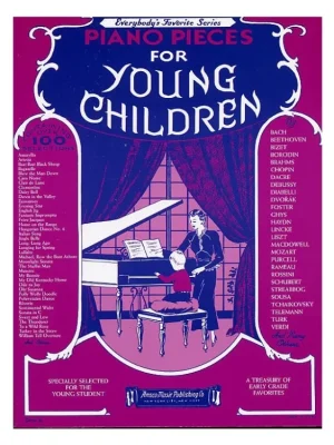 Noty pro piano Piano Pieces For Young Children Sezónní Sleva