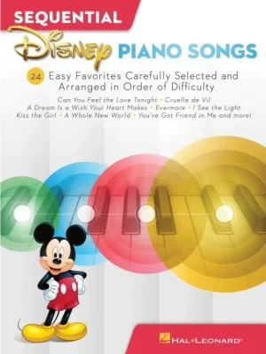 Expresní Doručení Noty pro piano Sequential Disney Piano Songs