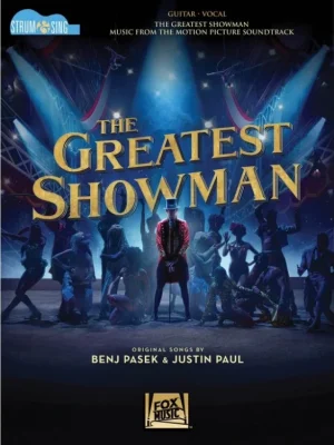 Akční Cena Noty pro kytaru The Greatest Showman - Strum & Sing Guitar
