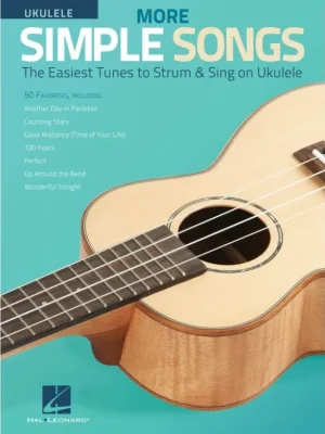 Noty pro ukulele More Simple Songs for Ukulele Novinka