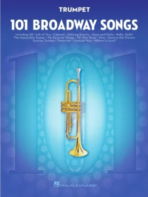 Nejlepší Cena Noty pro trubku 101 Broadway Songs for Trumpet